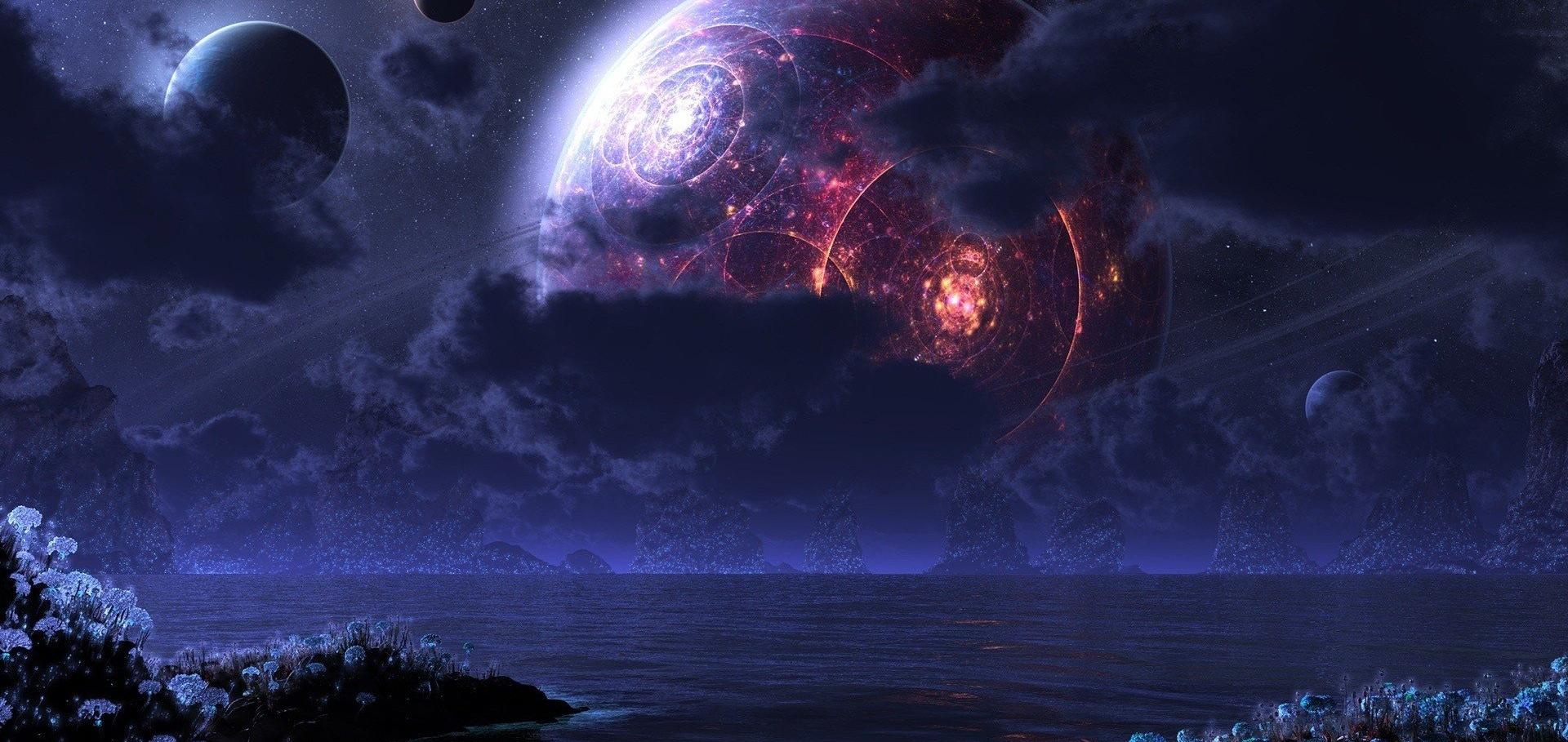 Space and Planets (artistic image)